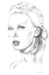 "Nikki" 8.5x11 Print by Kipsworld Art
