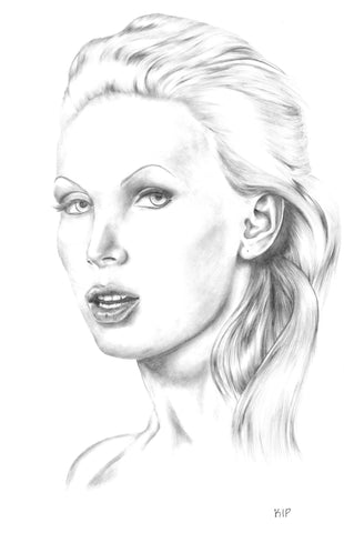 "Nikki" 8.5x11 Print by Kipsworld Art
