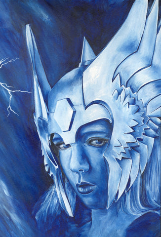 "Asgardian" 11X17 Print by Kipsworld Art