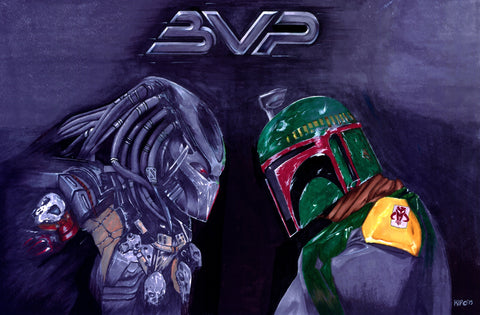 "BVP" 11x17 Print by Kipsworld Art