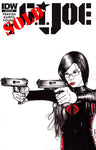 Baroness - GI JOE - Comic Sketch Cover by Kipsworld Art