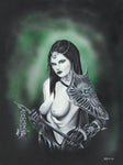 "Black Halo"  11X17 Print by Kipsworld Art