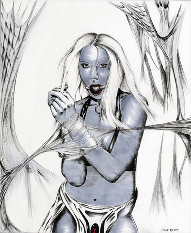 "Captive" 11X17 Print by Kipsworld Art
