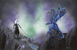 "Dominance" Original 20x30 Acrylic Painting by Kipsworld Art