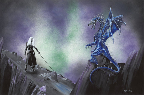 "Dominance" 11X17 Print by Kipsworld Art
