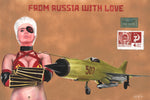 "From Russia With Love" 11X17 Print by Kipsworld Art