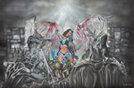 "Gabriel's Last Song" 11X17 Print by Kipsworld Art