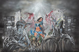 "Gabriel's Last Song" 11X17 Print by Kipsworld Art