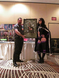 Huntress Dark City Original Artwork by Kipsworld Art with Katrina Morgan Painting