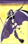 "Huntress" Original 11x17 Copic by Kipsworld Art and James Stone