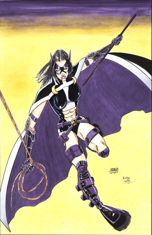 "Huntress" 11X17 Print by Kipsworld Art and James Stone