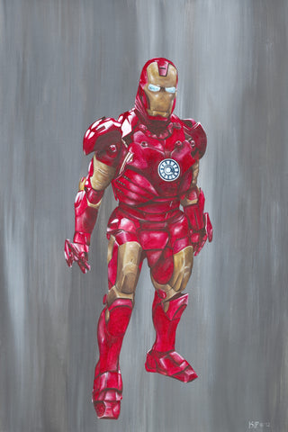 "Ironman"  11X17 Print by Kipsworld Art