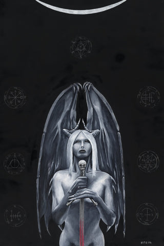 "Moonchild"  11X17 Print by Kipsworld Art