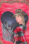 "Ms. Krueger"  11X17 Print by Kipsworld Art