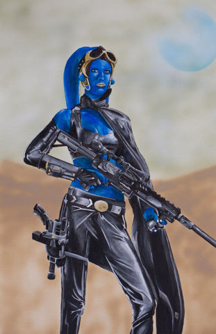 "Rio - Hunter" 11x17 Print by Kipsworld Art