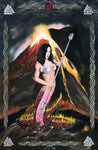 "Salamander"  11X17 Print by Kipsworld Art