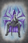 "Spider Priestess" Original 20x30 Acrylic Painting by Kipsworld Art