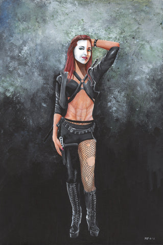 "Typhoid Mary" 11X17 Print by Kipsworld Art