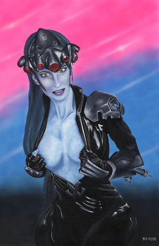 "Widowmaker - Killer"  11X17 Print by Kipsworld Art