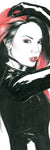 Latex Goddess Metal Bookmark