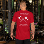 "Danish Pagans"  Short-sleeve Unisex T-shirt by Kipsworld